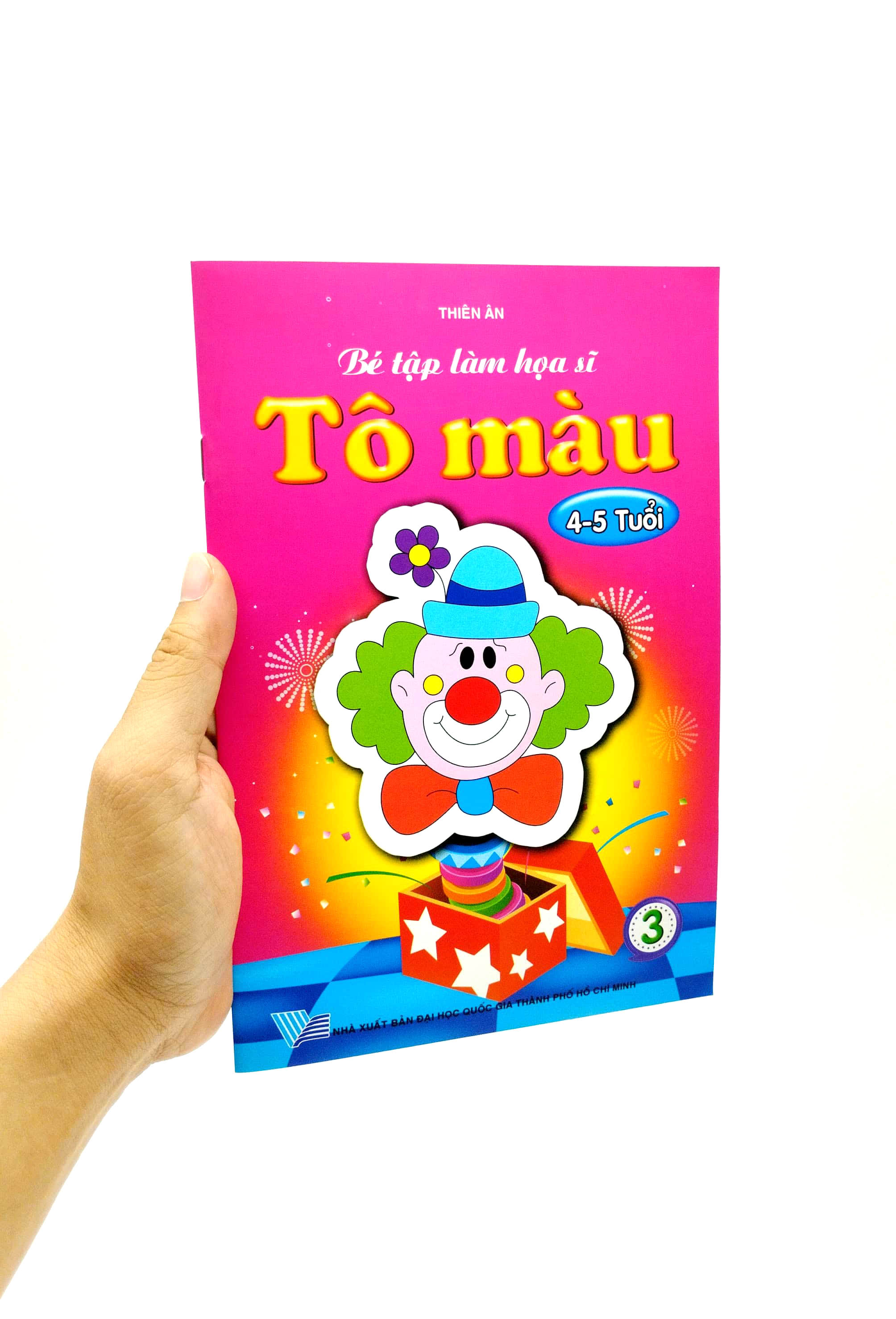 bộ bé tập làm họa sĩ - tô màu 3 (4-5 tuổi)