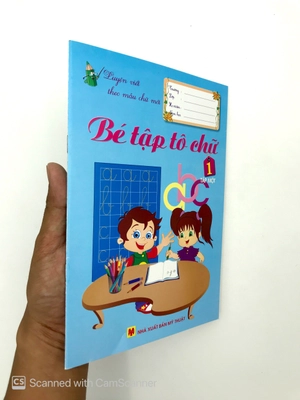 bộ bé tập tô chữ 1 - tập 1