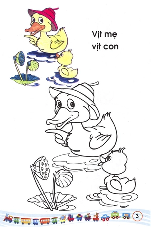 bộ bé tập tô màu: các loại thú (tập 1)