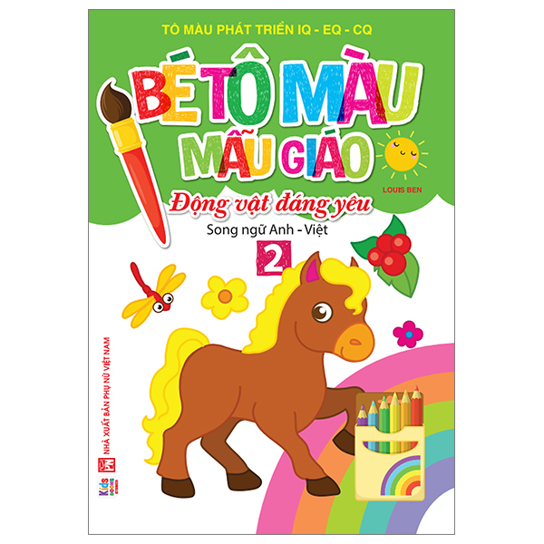 Bo
						
										
										Be Tap To Mau Mau Giao - Dong Vat Dang Yeu - Song Ngu Anh-Viet - Tap 1