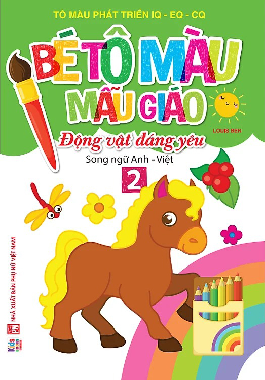 Bo
						
										
										Be Tap To Mau Mau Giao - Dong Vat Dang Yeu - Song Ngu Anh-Viet - Tap 2