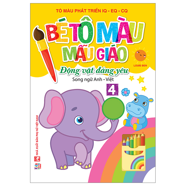 Bo
						
										
										Be Tap To Mau Mau Giao - Dong Vat Dang Yeu - Song Ngu Anh-Viet - Tap 3