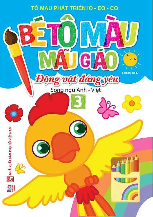 Bo
						
										
										Be Tap To Mau Mau Giao - Dong Vat Dang Yeu - Song Ngu Anh-Viet - Tap 3