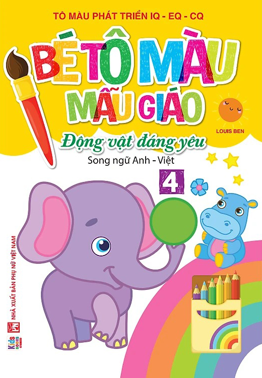 Bo
						
										
										Be Tap To Mau Mau Giao - Dong Vat Dang Yeu - Song Ngu Anh-Viet - Tap 4