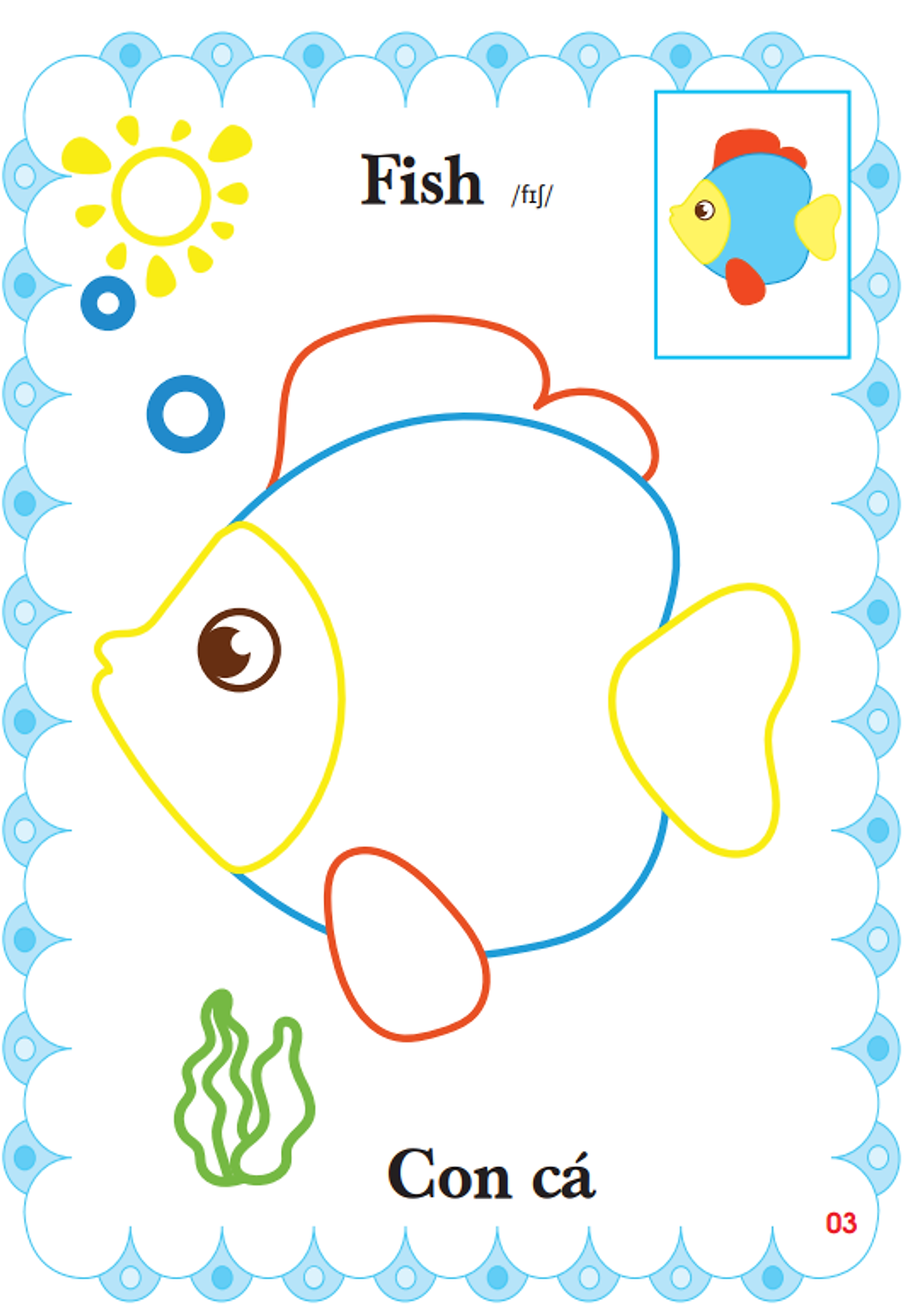 Bo
						
										
										Be Tap To Mau Mau Giao - Dong Vat Dang Yeu - Song Ngu Anh-Viet - Tap 4