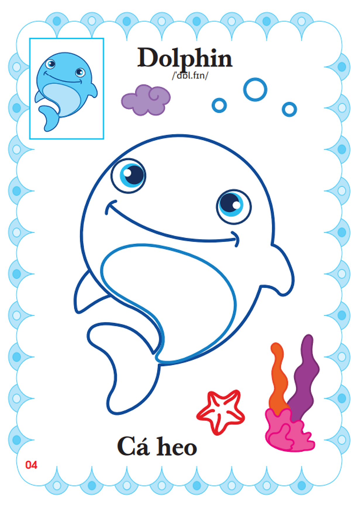 Bo
						
										
										Be Tap To Mau Mau Giao - Dong Vat Dang Yeu - Song Ngu Anh-Viet - Tap 4