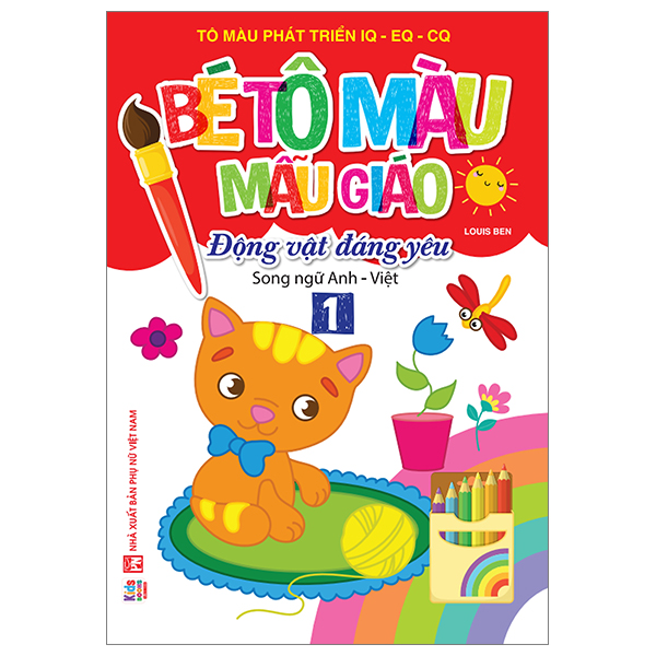 Bo
						
										
										Be Tap To Mau Mau Giao - Dong Vat Dang Yeu - Song Ngu Anh-Viet - Tap 4