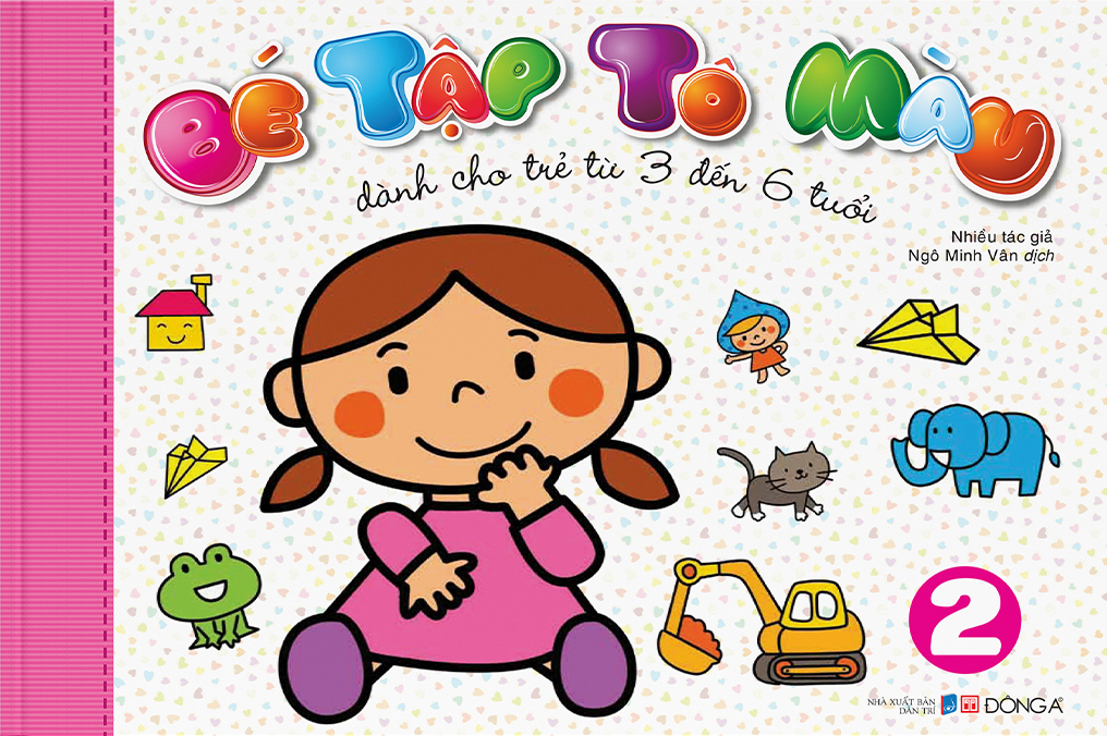 bộ bé tập tô màu - tập 2 (dành cho trẻ từ 3-6 tuổi)