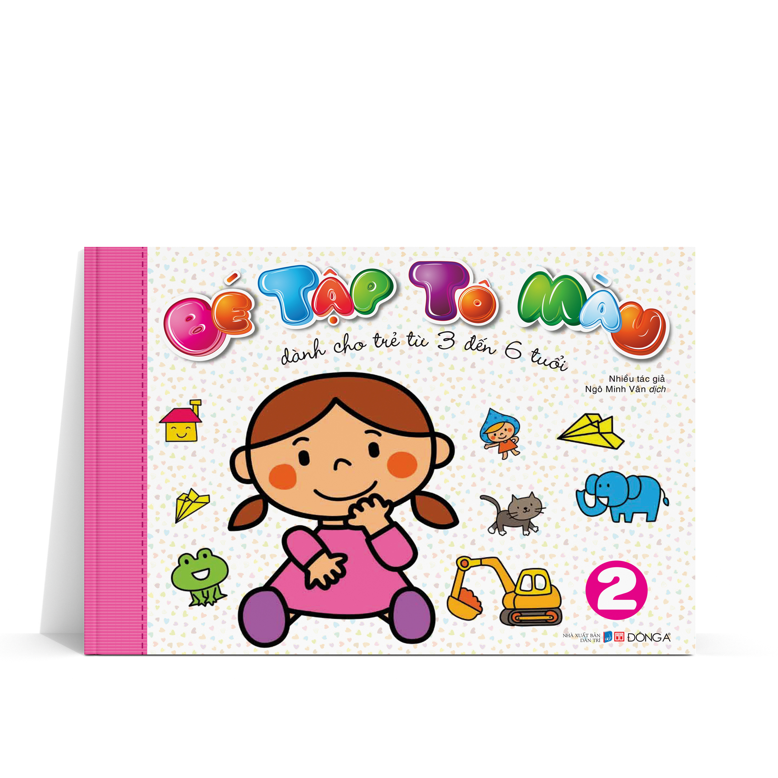 bộ bé tập tô màu - tập 2 (dành cho trẻ từ 3-6 tuổi)