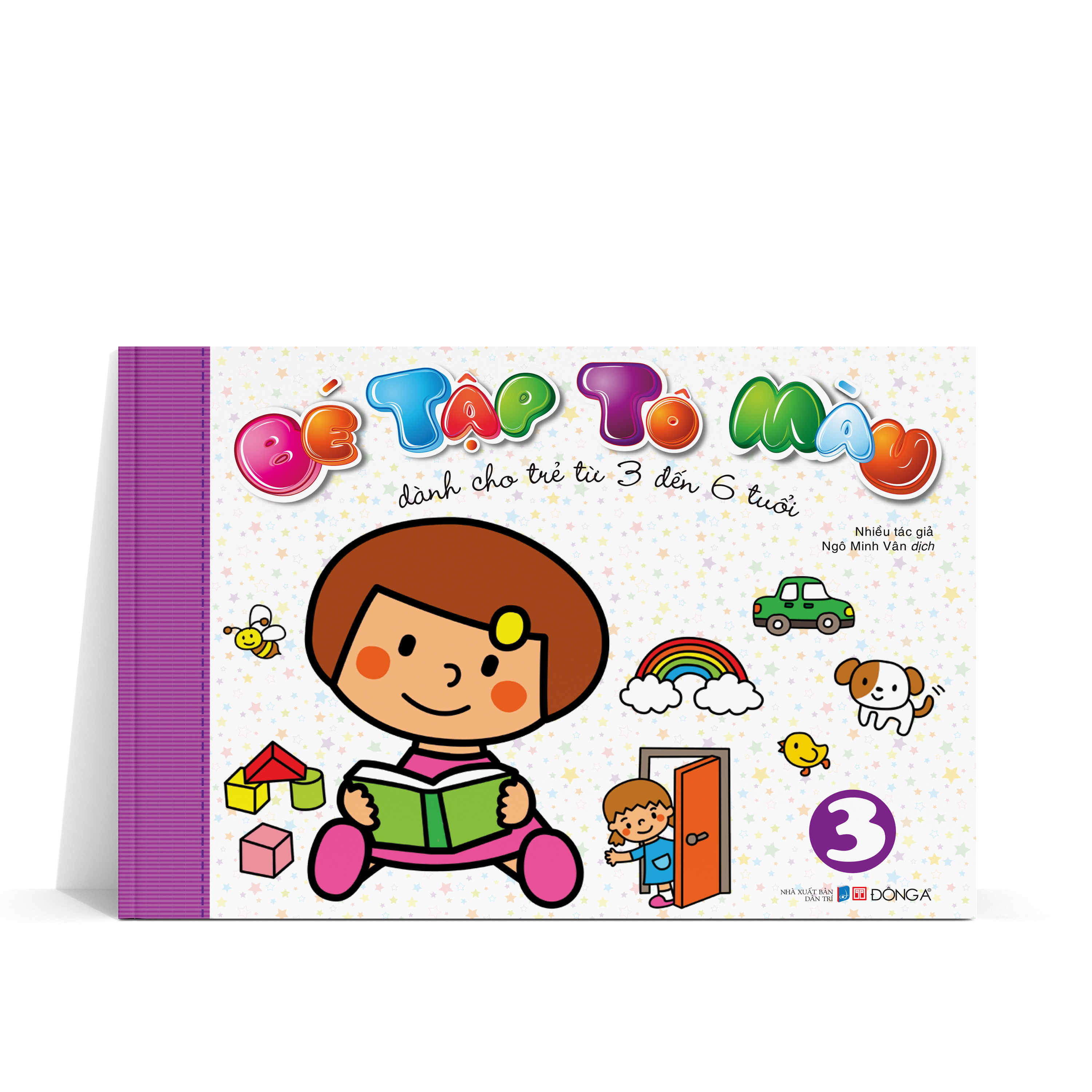 bộ bé tập tô màu - tập 3 (dành cho trẻ từ 3-6 tuổi)