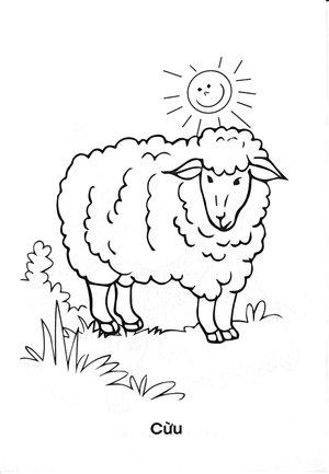 bộ bé tập tô màu - thảo cầm viên của em - tập 1