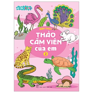 bộ bé tập tô màu - thảo cầm viên của em - tập 2