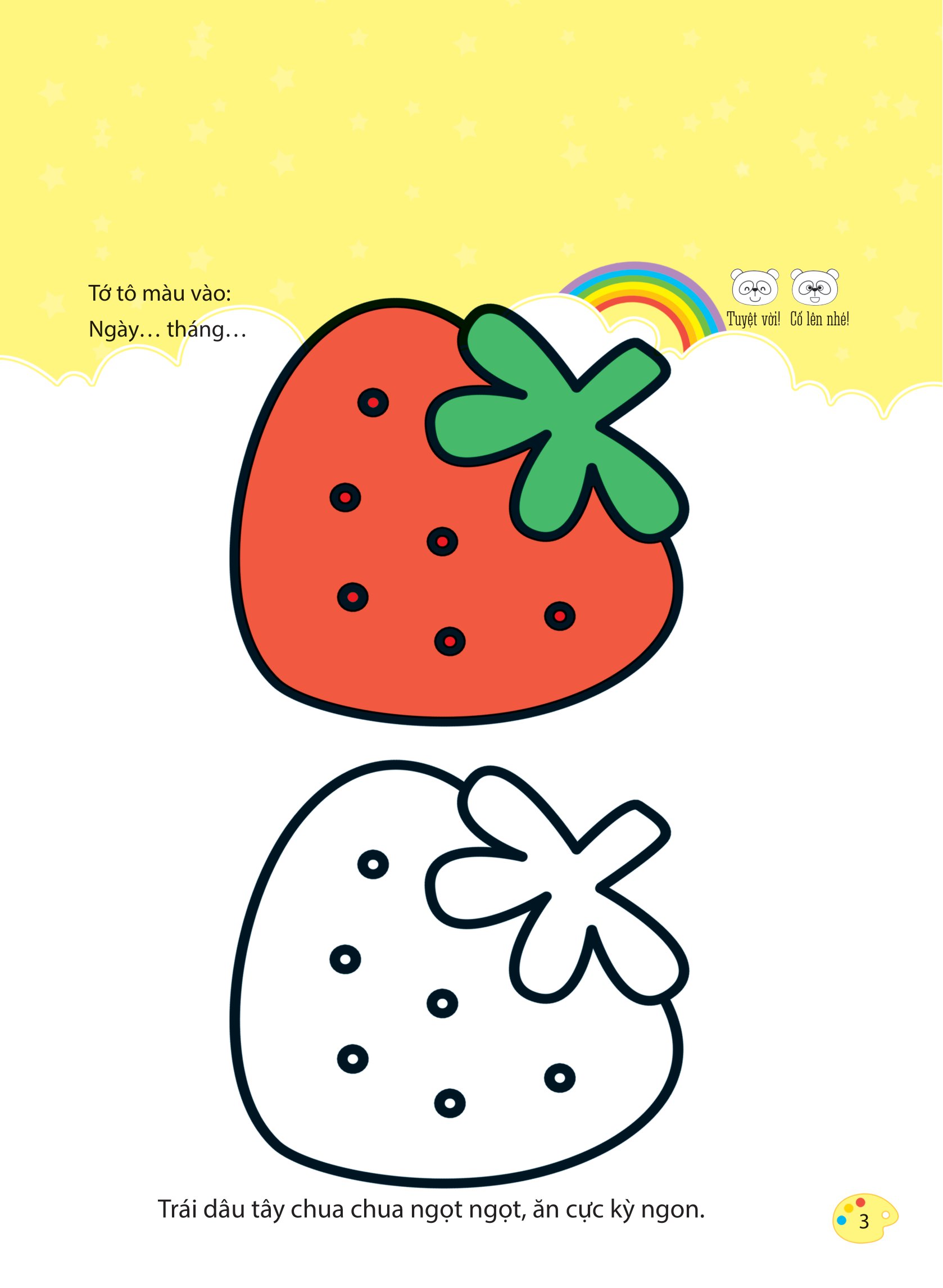 bộ bé tập tô màu - từ cơ bản đến nâng cao - cuộc sống quanh em 1