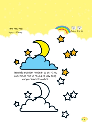 bộ bé tập tô màu - từ cơ bản đến nâng cao - cuộc sống quanh em 2