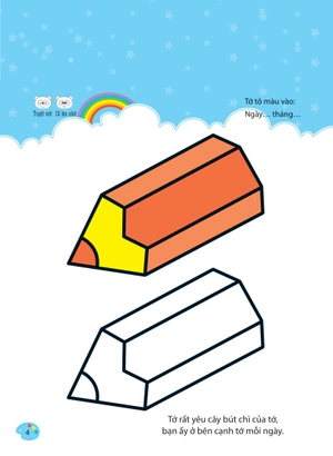 bộ bé tập tô màu - từ cơ bản đến nâng cao - cuộc sống quanh em 2