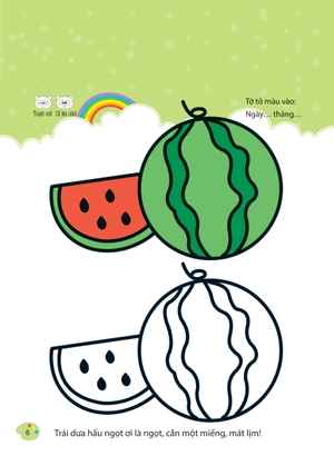 bộ bé tập tô màu - từ cơ bản đến nâng cao - cuộc sống quanh em 2