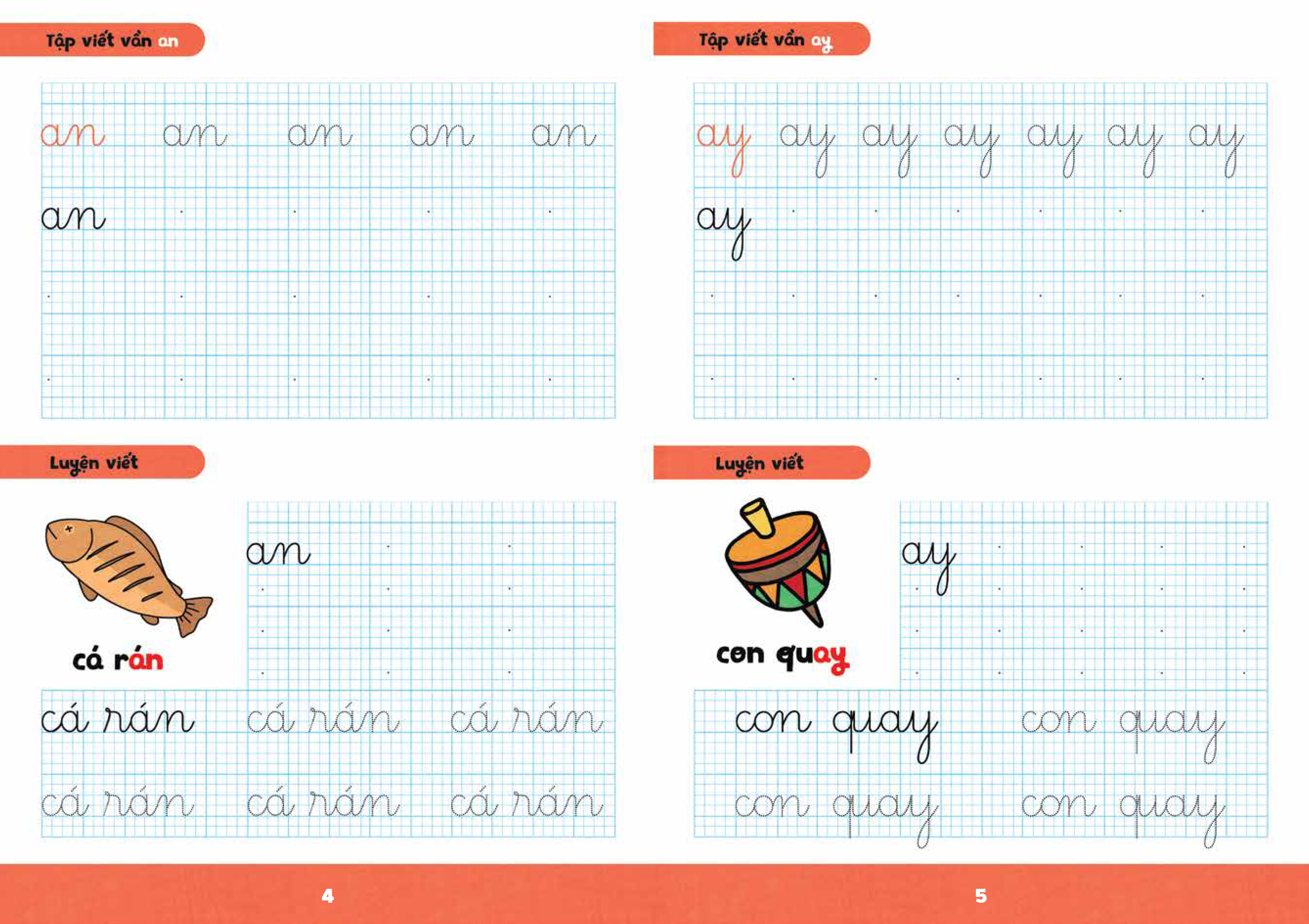 bộ bé tập tô phát triển tư duy - tập tô - tập viết - tập 2
