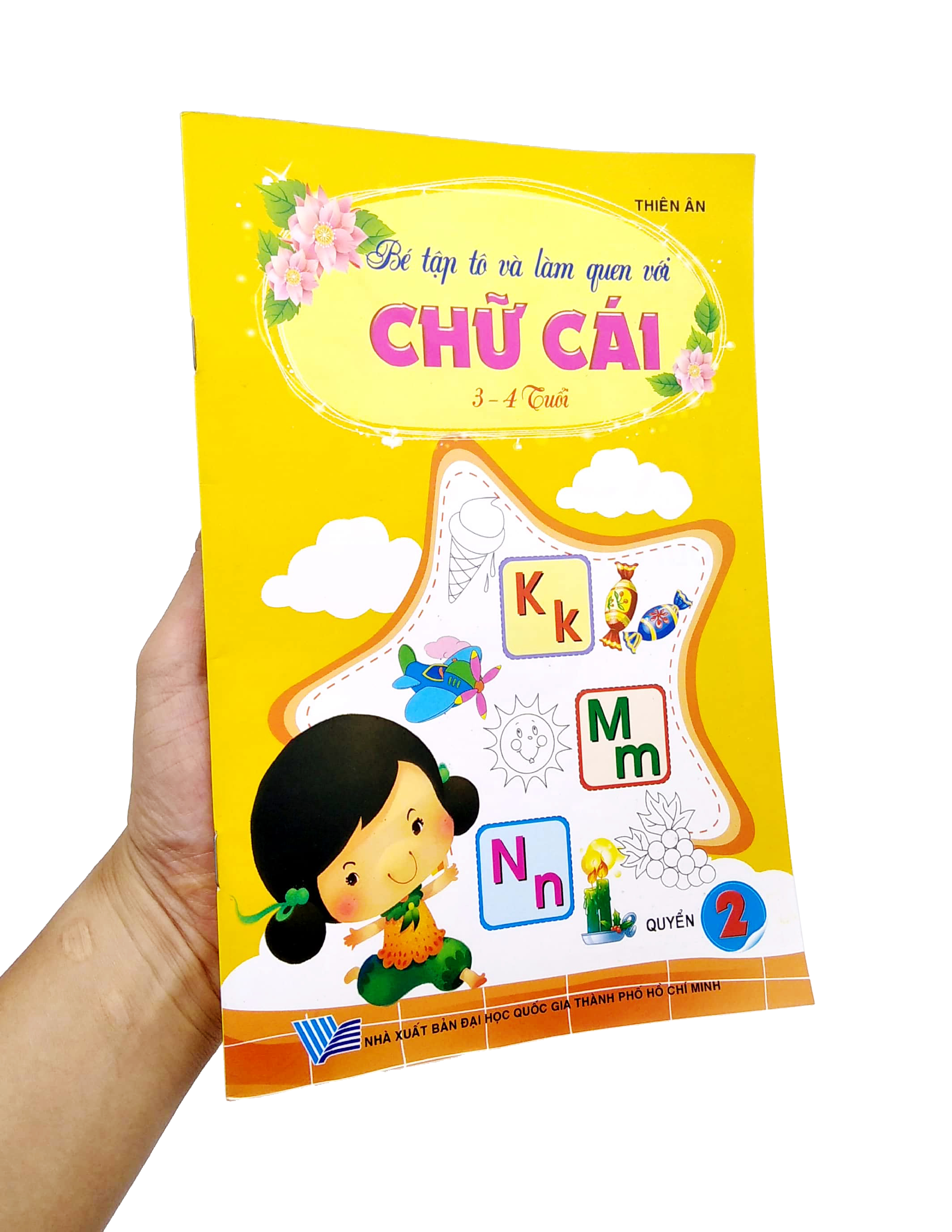 bộ bé tập tô và làm quen với chữ cái - quyển 2 (3-4 tuổi)