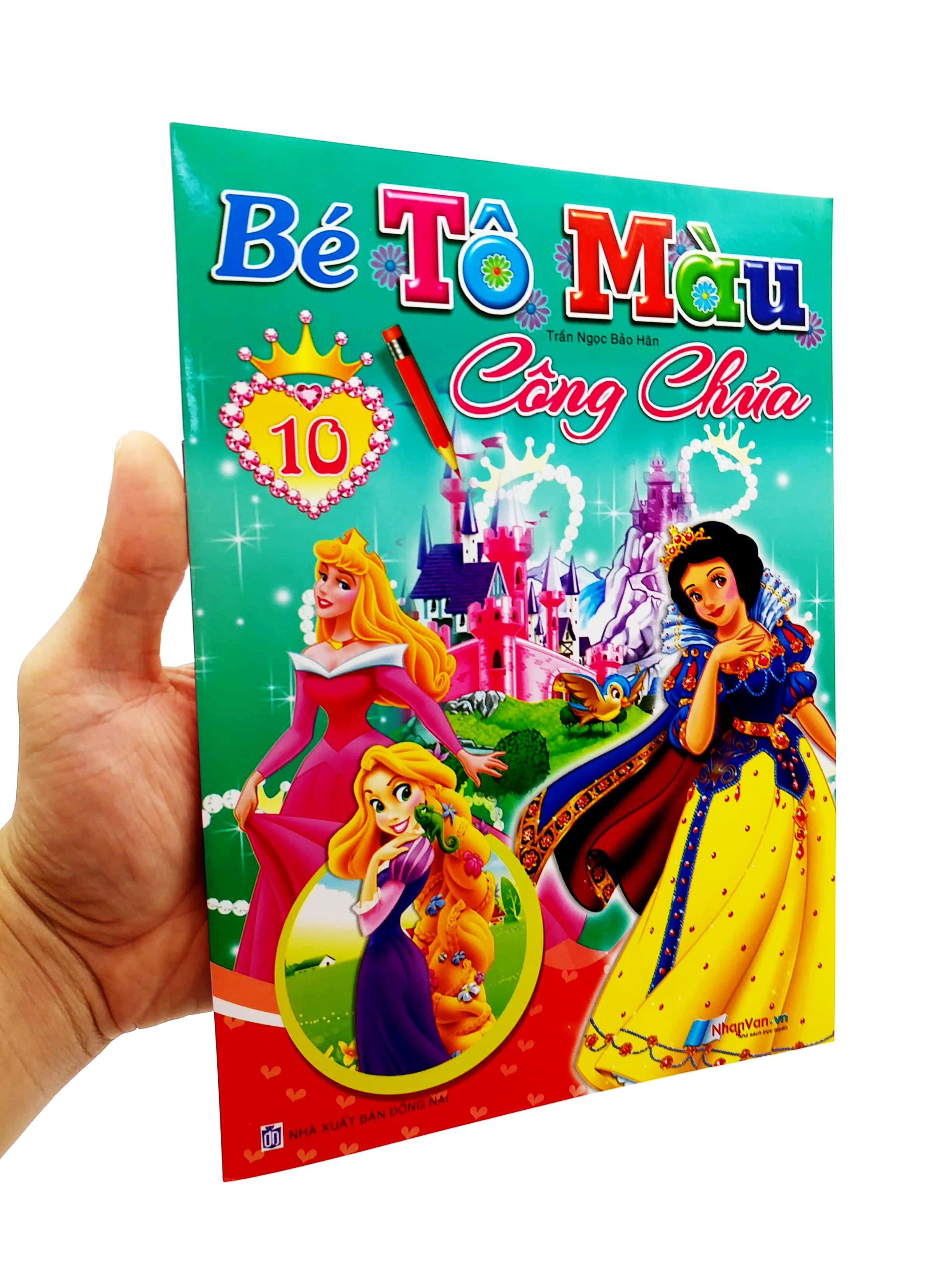 bộ bé tô màu công chúa - tập 10