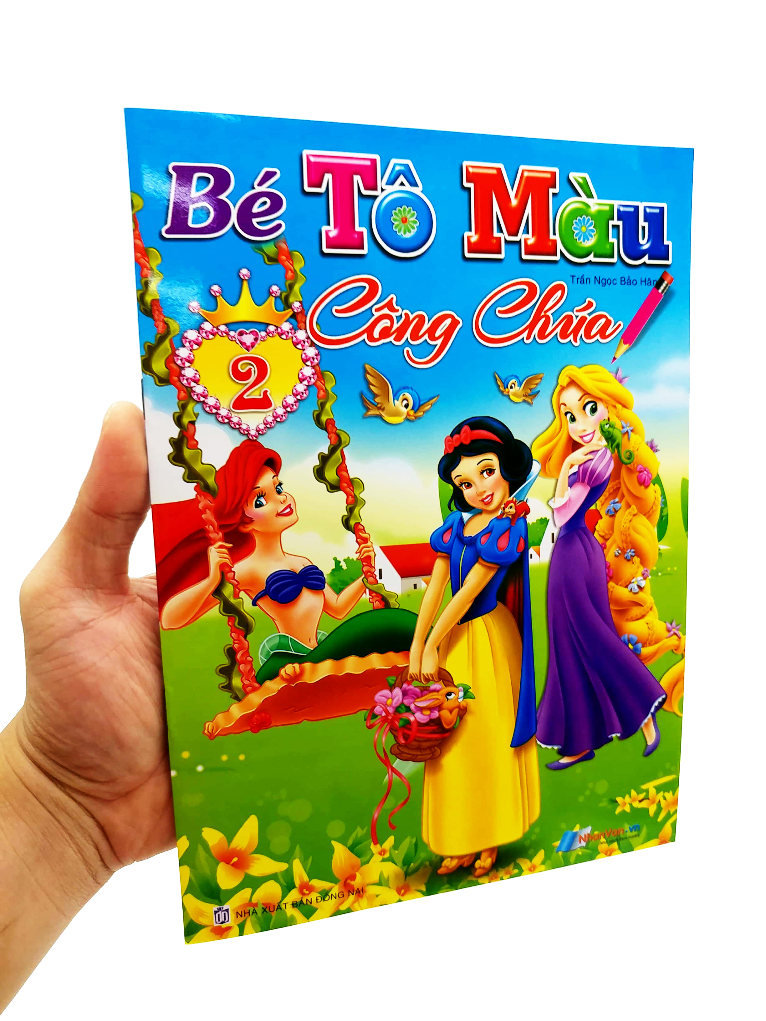 bộ bé tô màu công chúa - tập 2