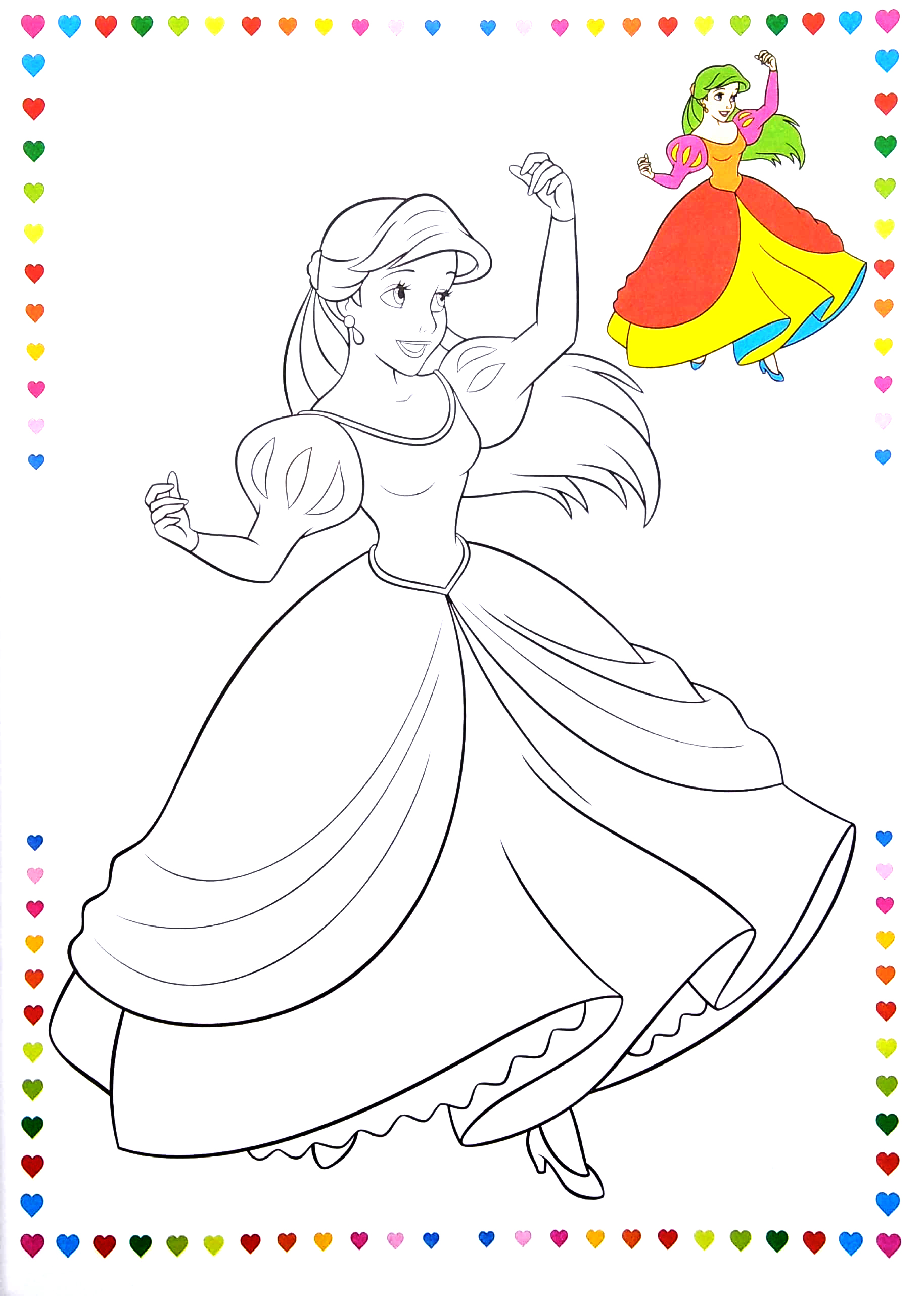 bộ bé tô màu công chúa - tập 5