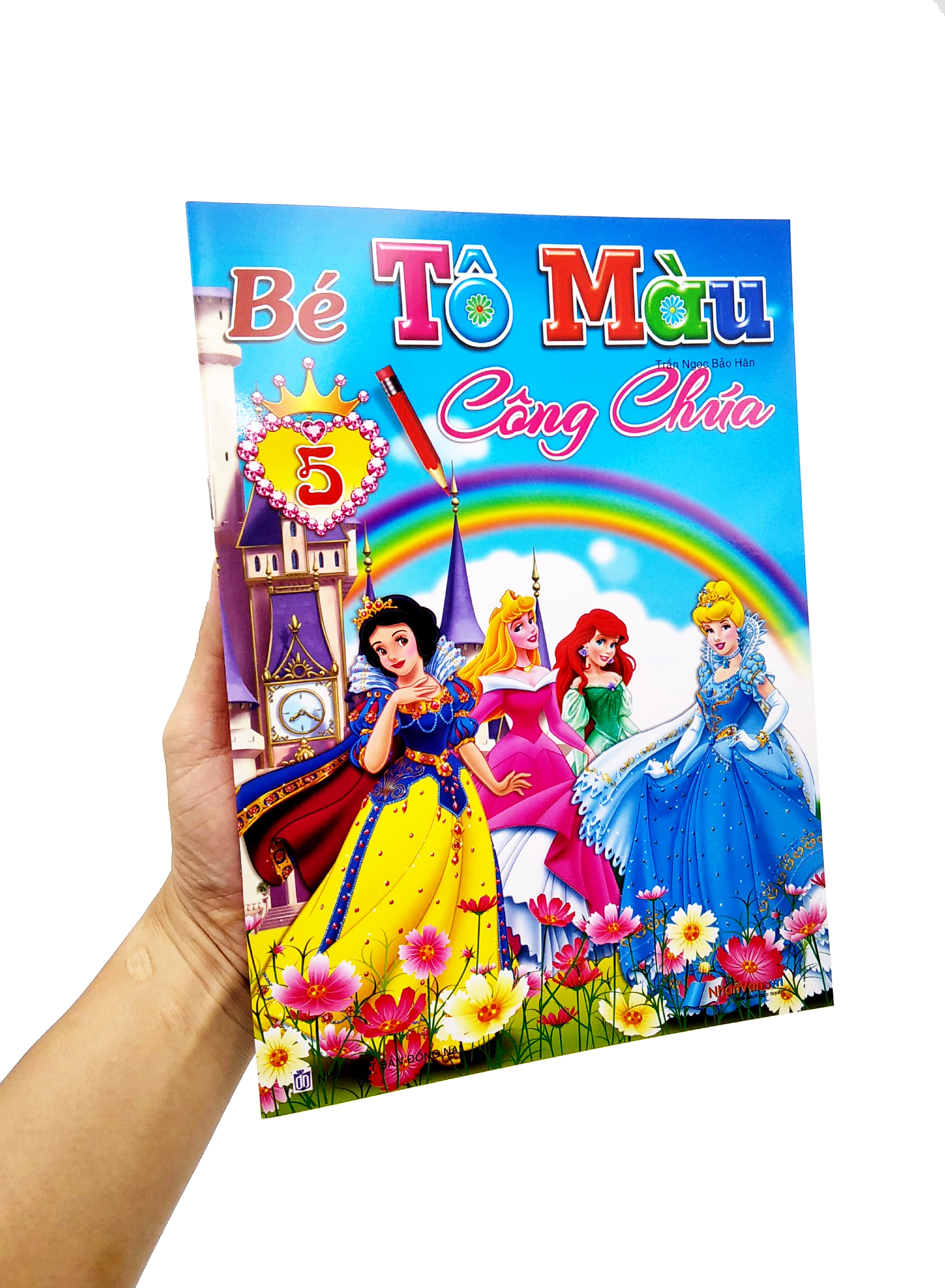 bộ bé tô màu công chúa - tập 5
