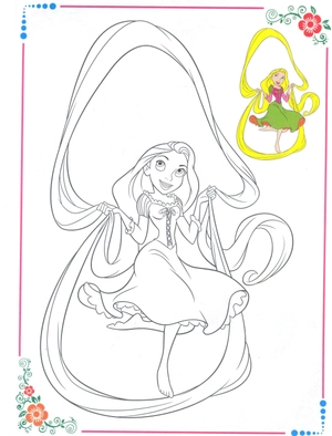 bộ bé tô màu - công chúa (tập 6)