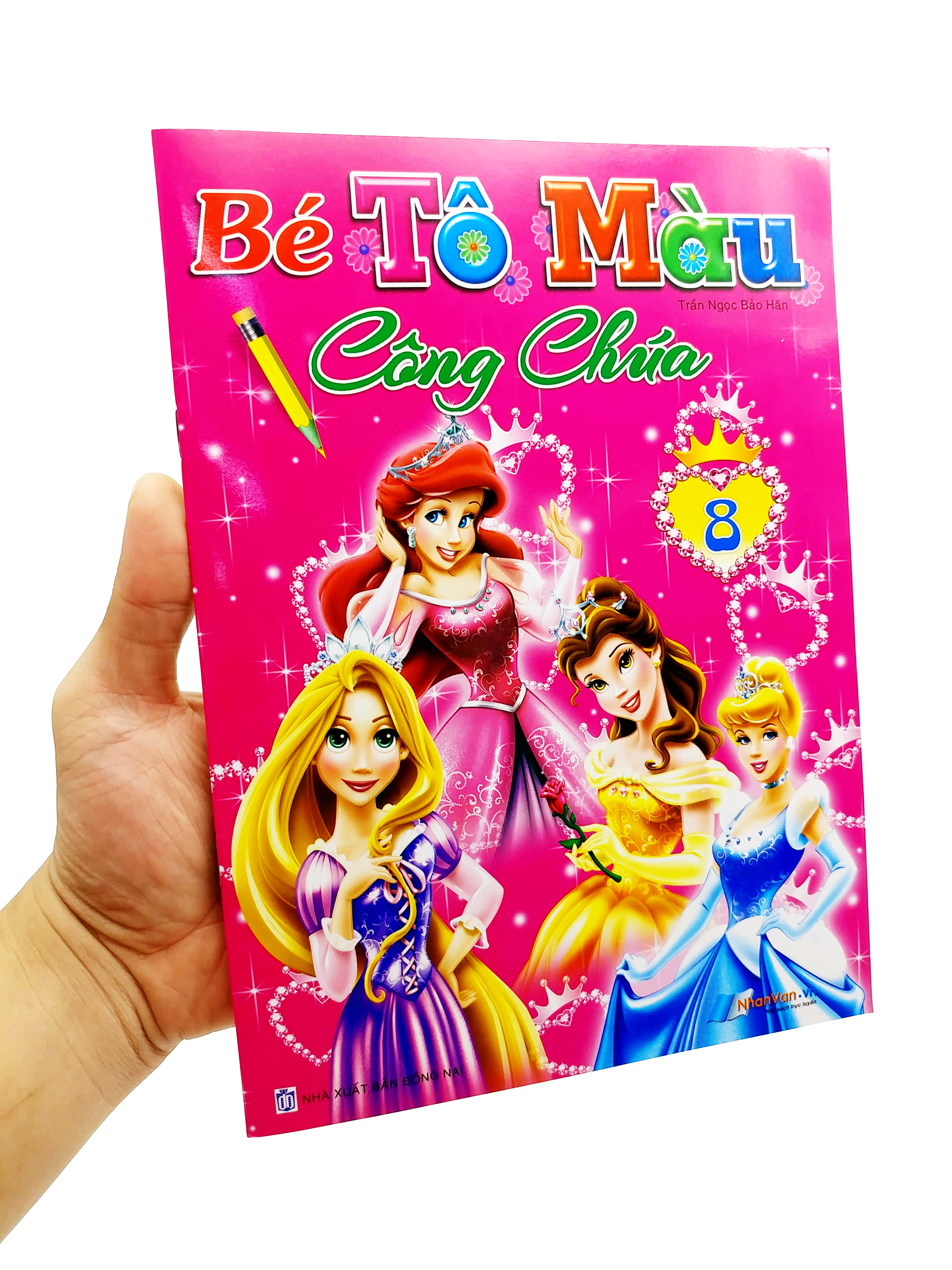 bộ bé tô màu công chúa - tập 8