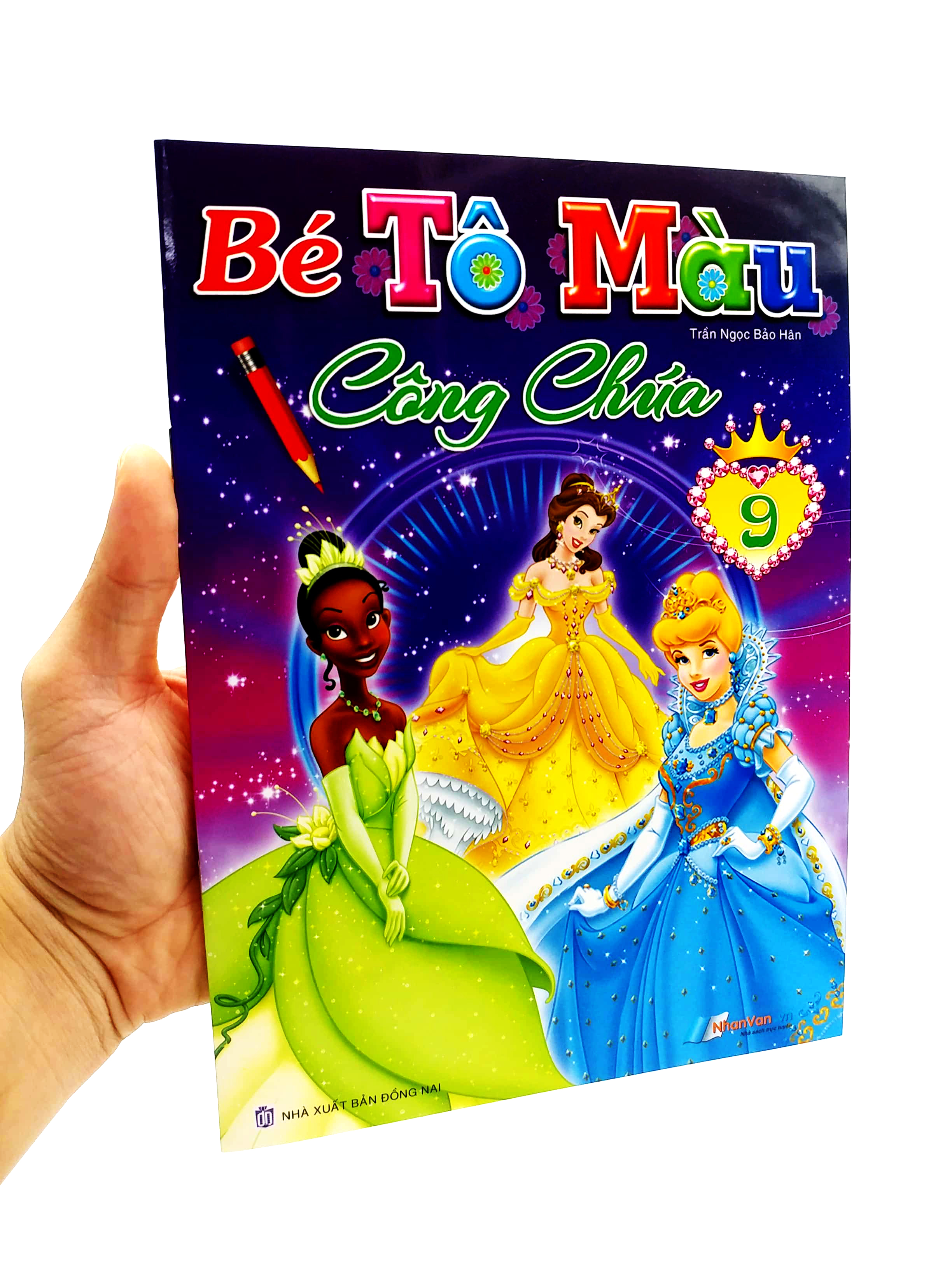 bộ bé tô màu công chúa - tập 9