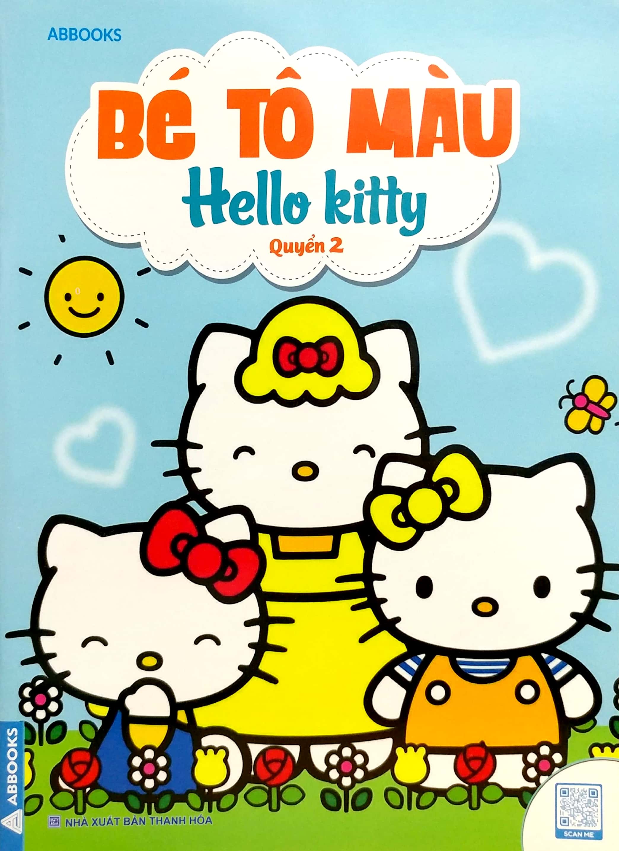 bộ bé tô màu - hello kitty - quyển 2