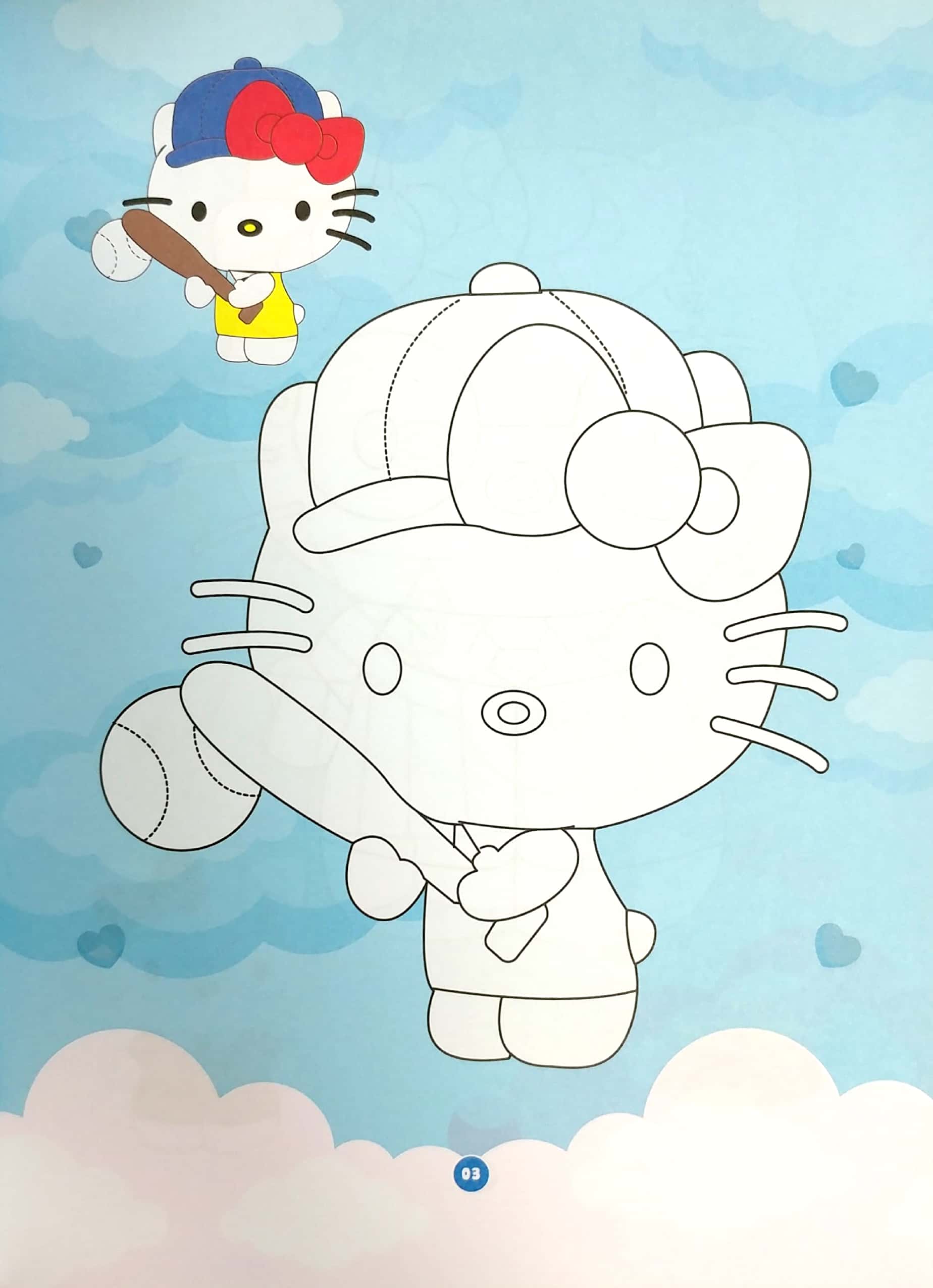 bộ bé tô màu - hello kitty - quyển 2