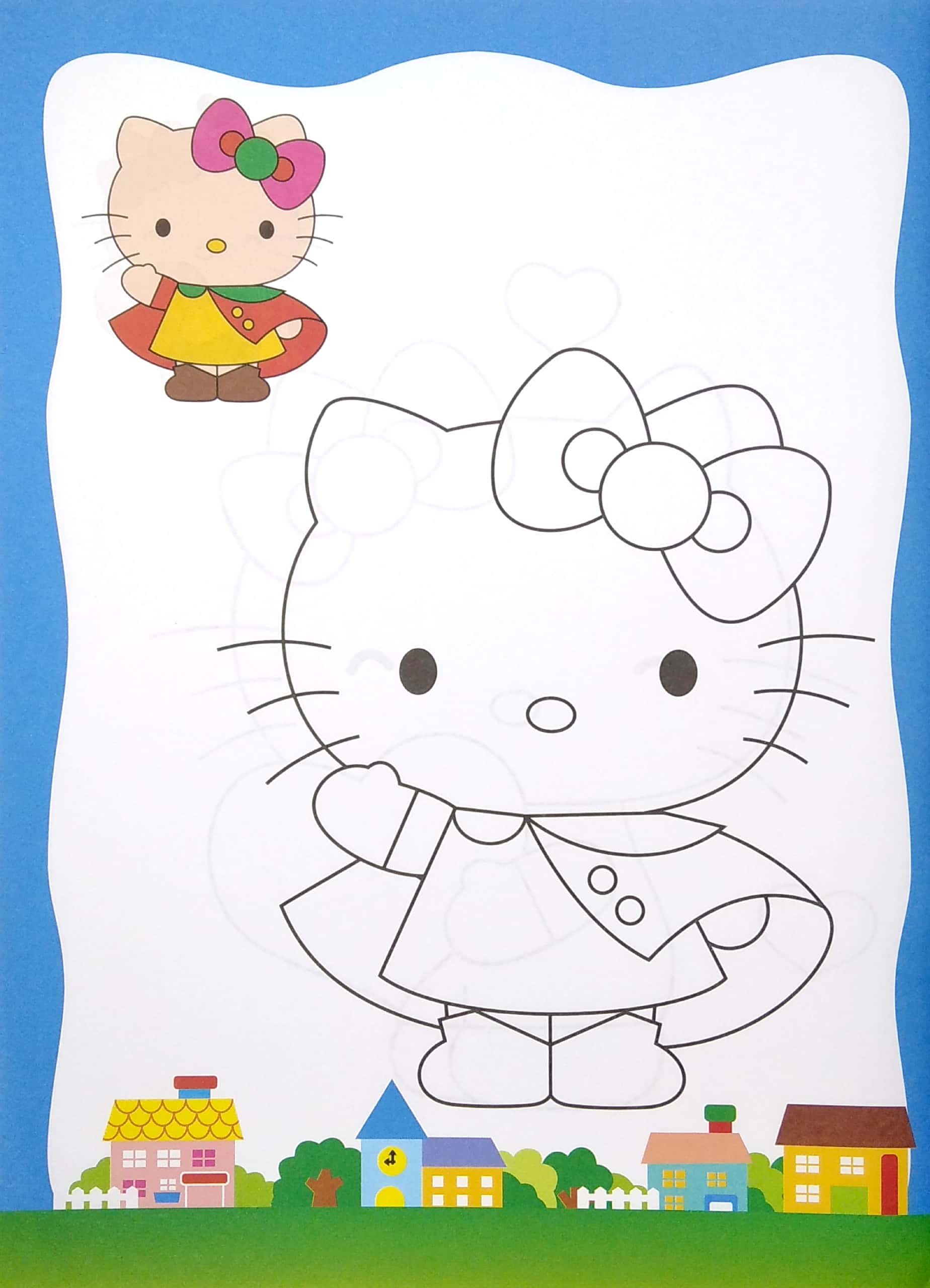 bộ bé tô màu hello kitty - tập 3