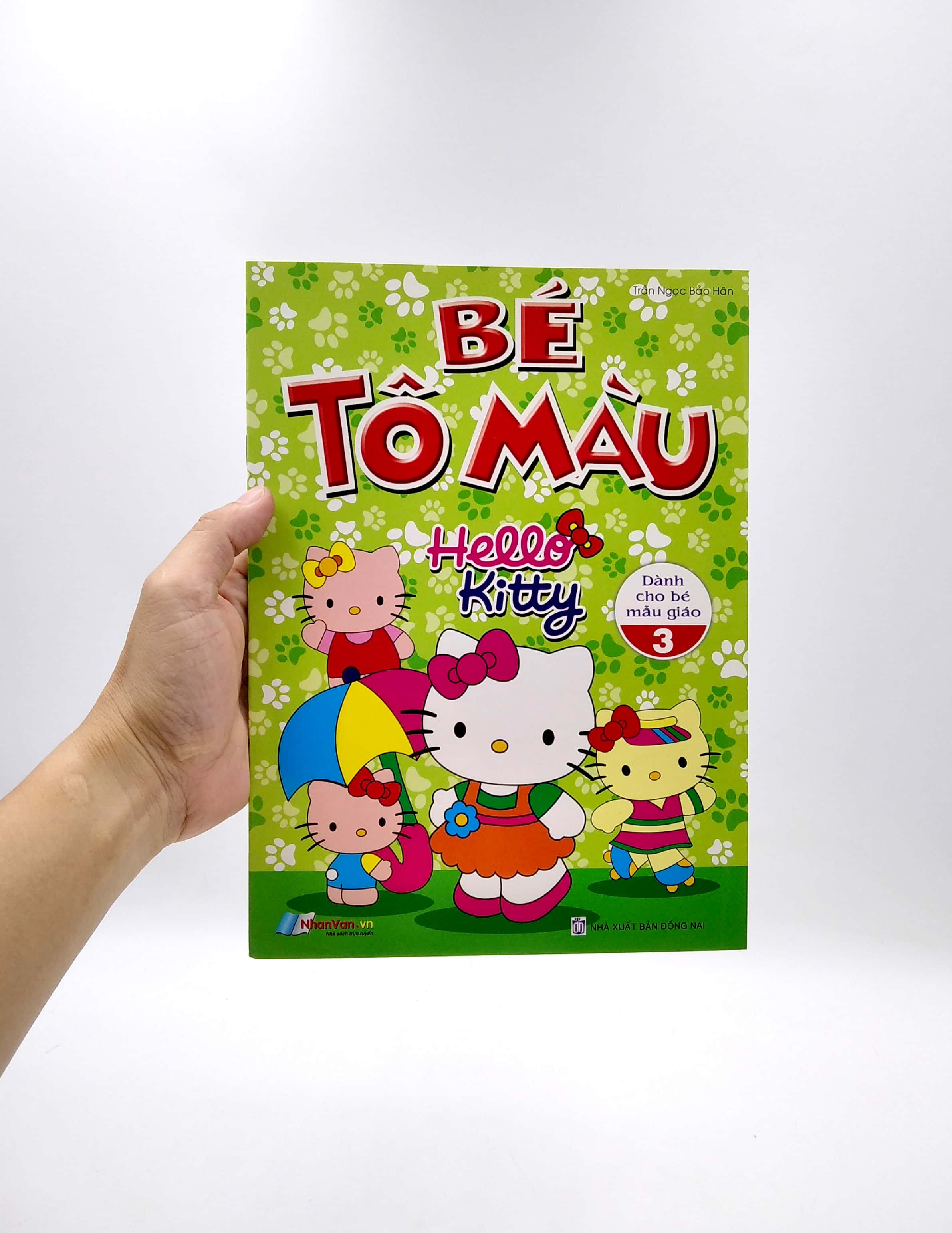 bộ bé tô màu hello kitty - tập 3