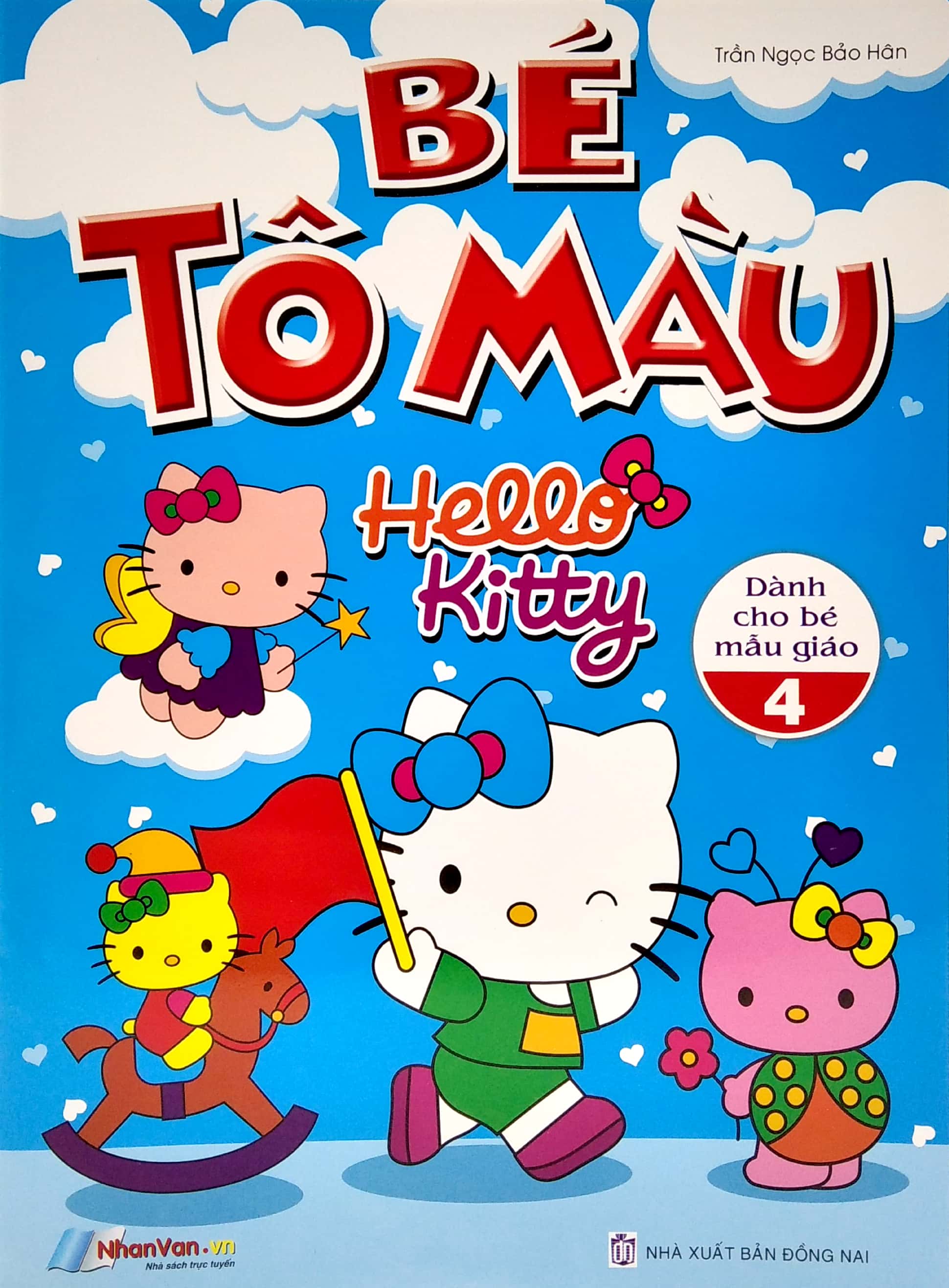 bộ bé tô màu hello kitty - tập 4