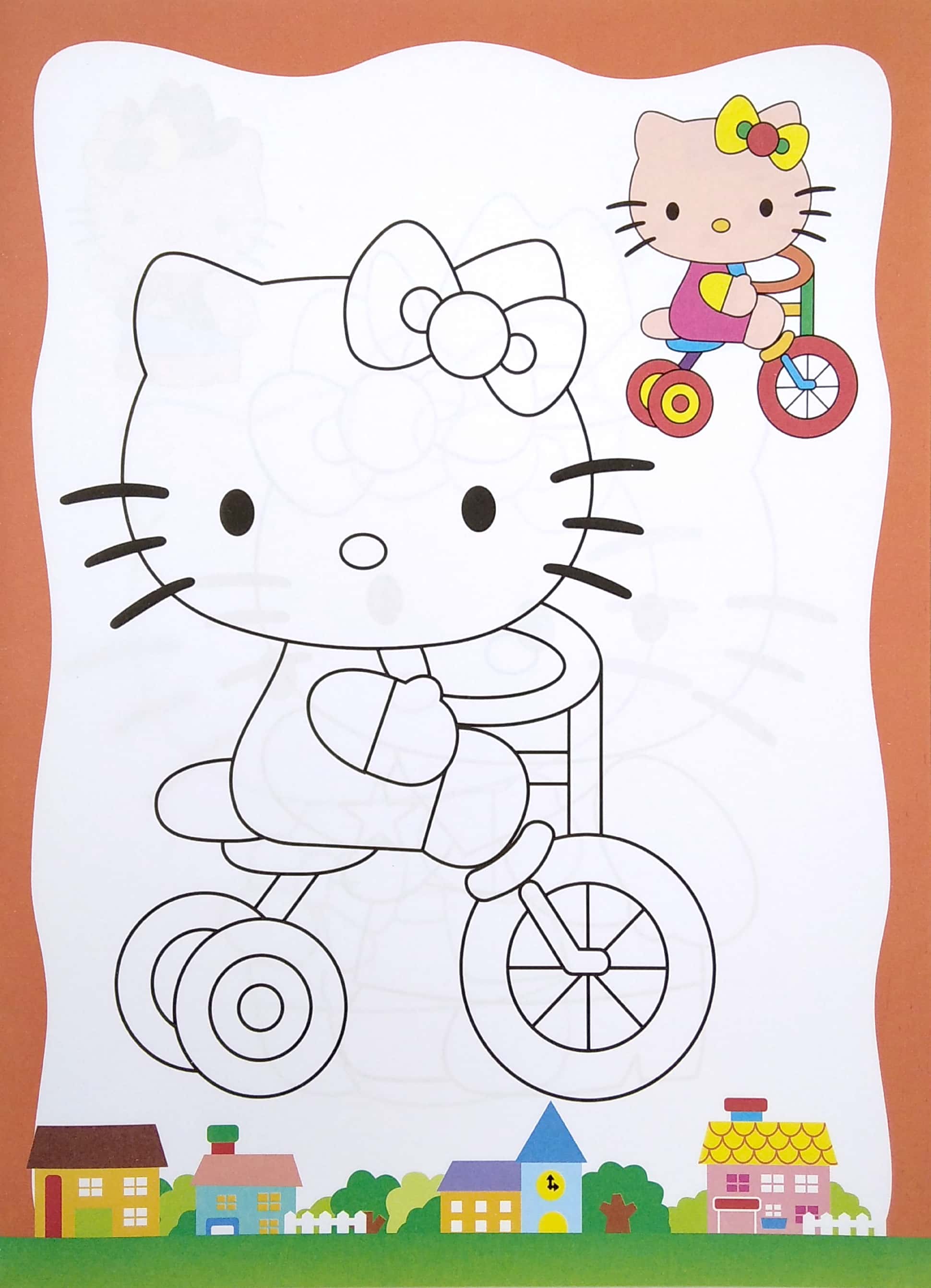 bộ bé tô màu hello kitty - tập 4