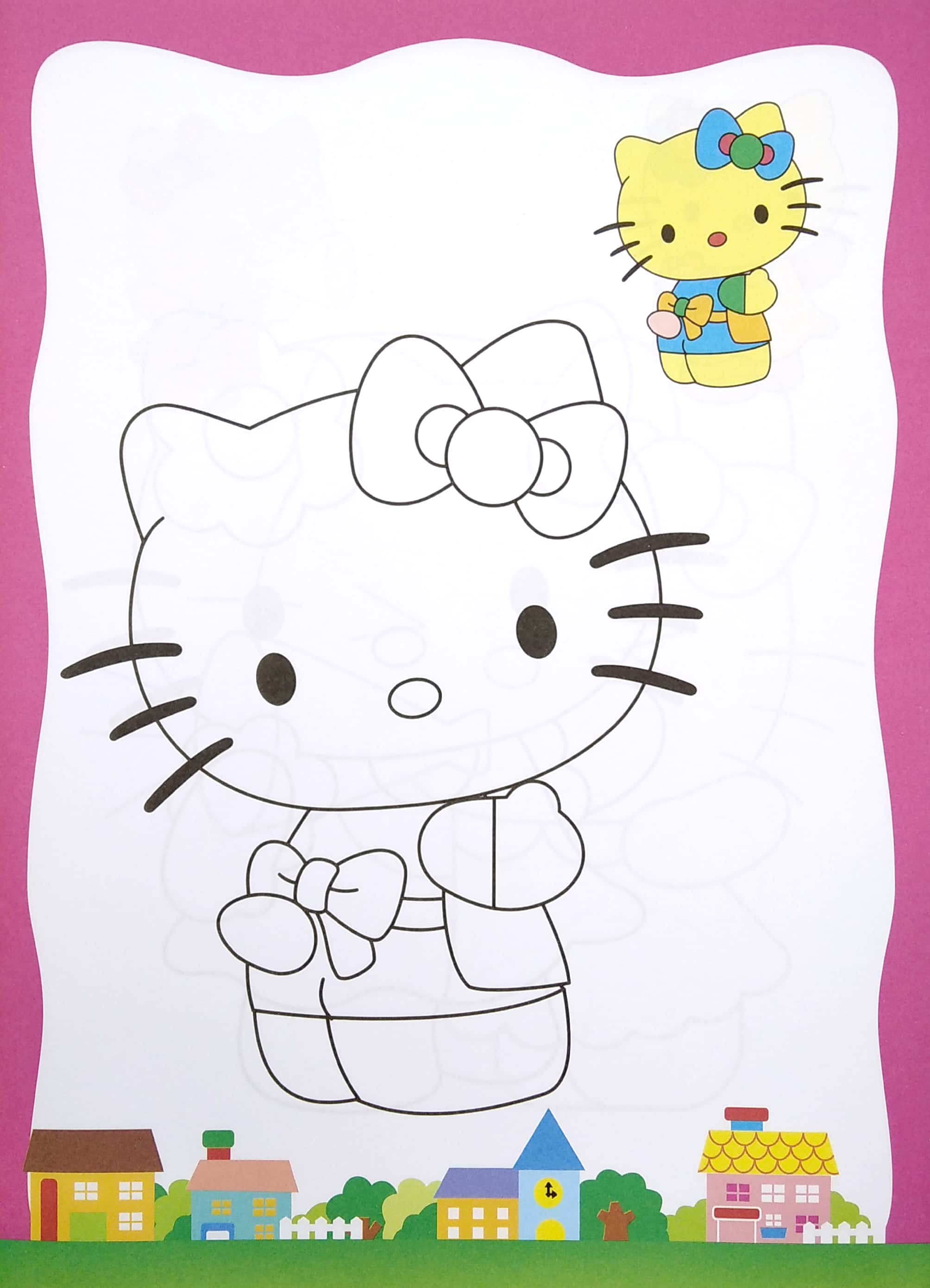 bộ bé tô màu hello kitty - tập 4