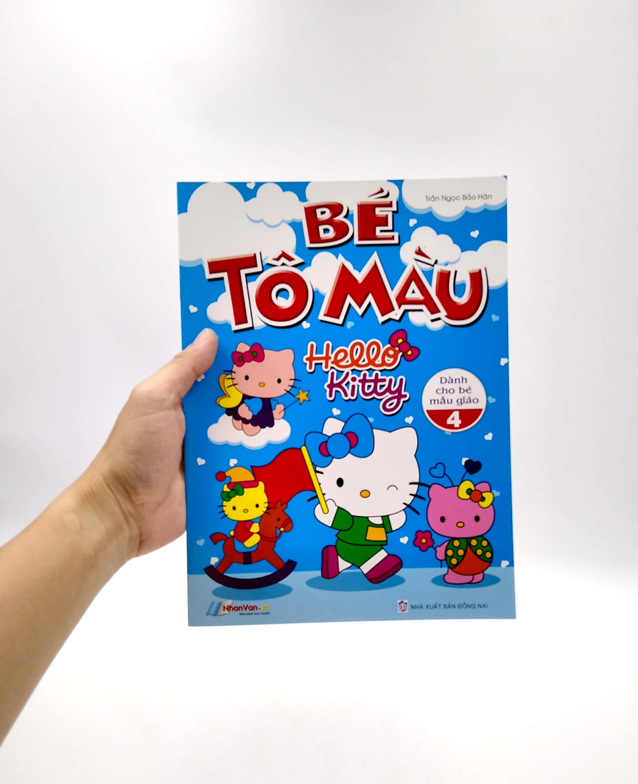 bộ bé tô màu hello kitty - tập 4