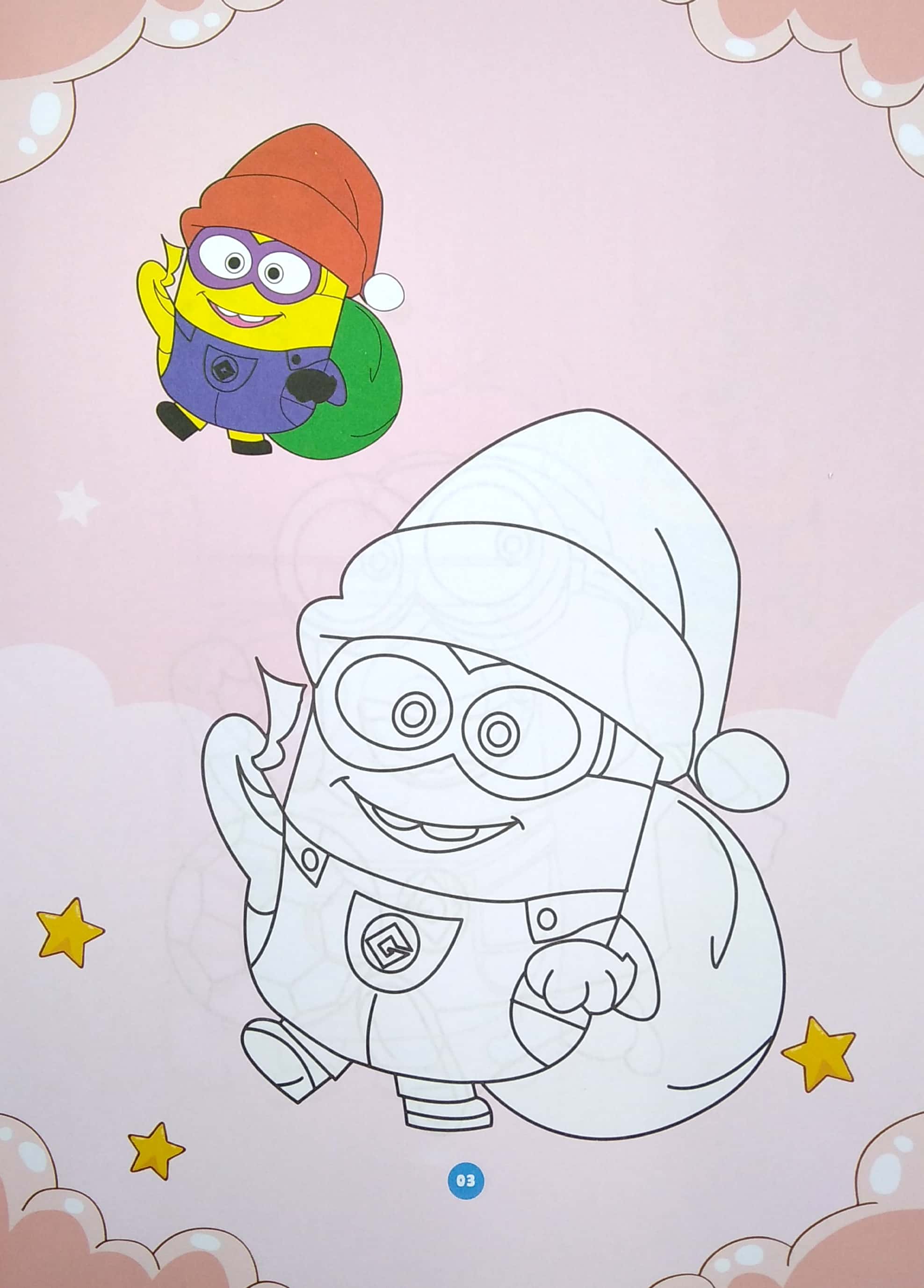 bộ bé tô màu - mùa hè của minion - tập 1 (tái bản)