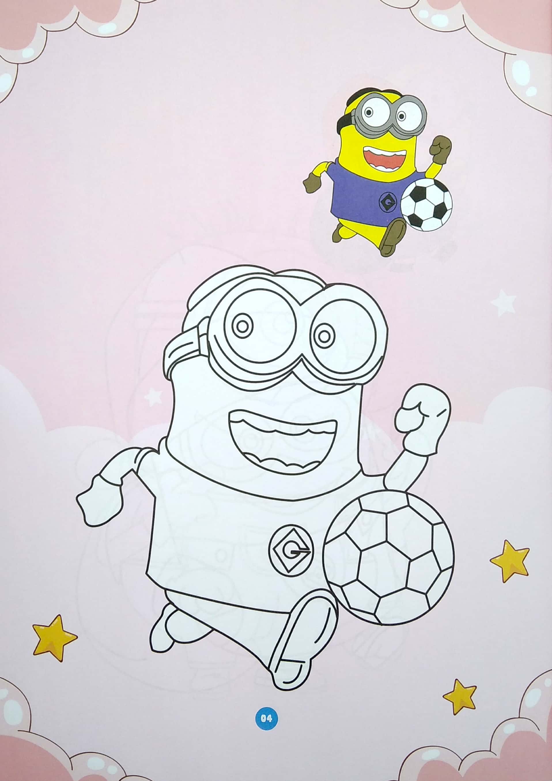 bộ bé tô màu - mùa hè của minion - tập 1 (tái bản)