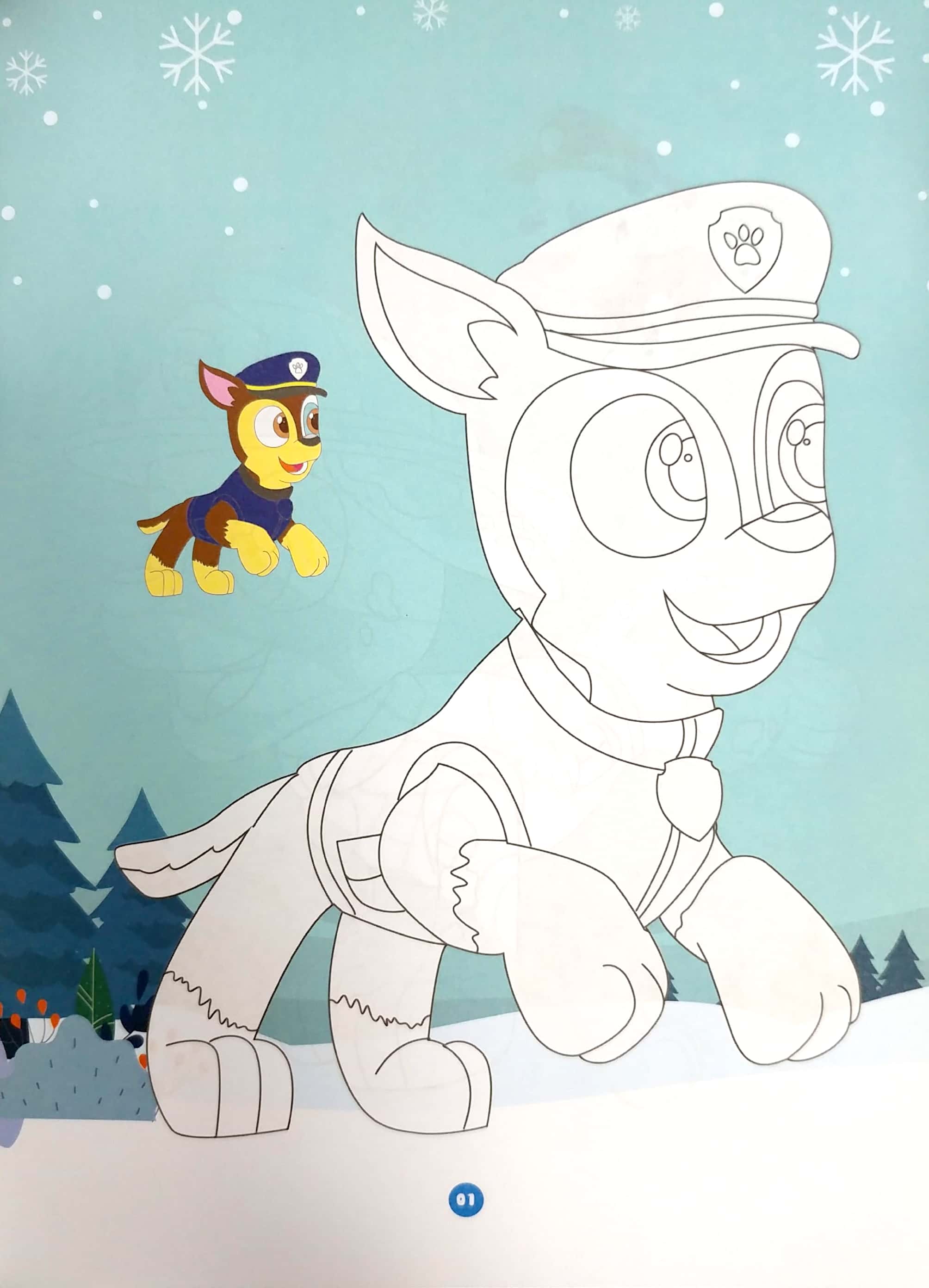 bộ bé tô màu paw patrol - quyển 2