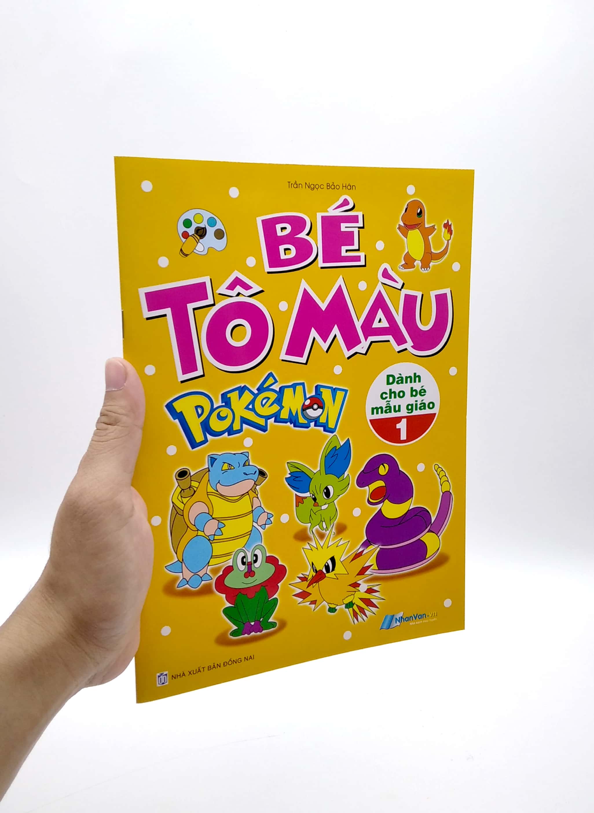 bộ bé tô màu pokemon - tập 1