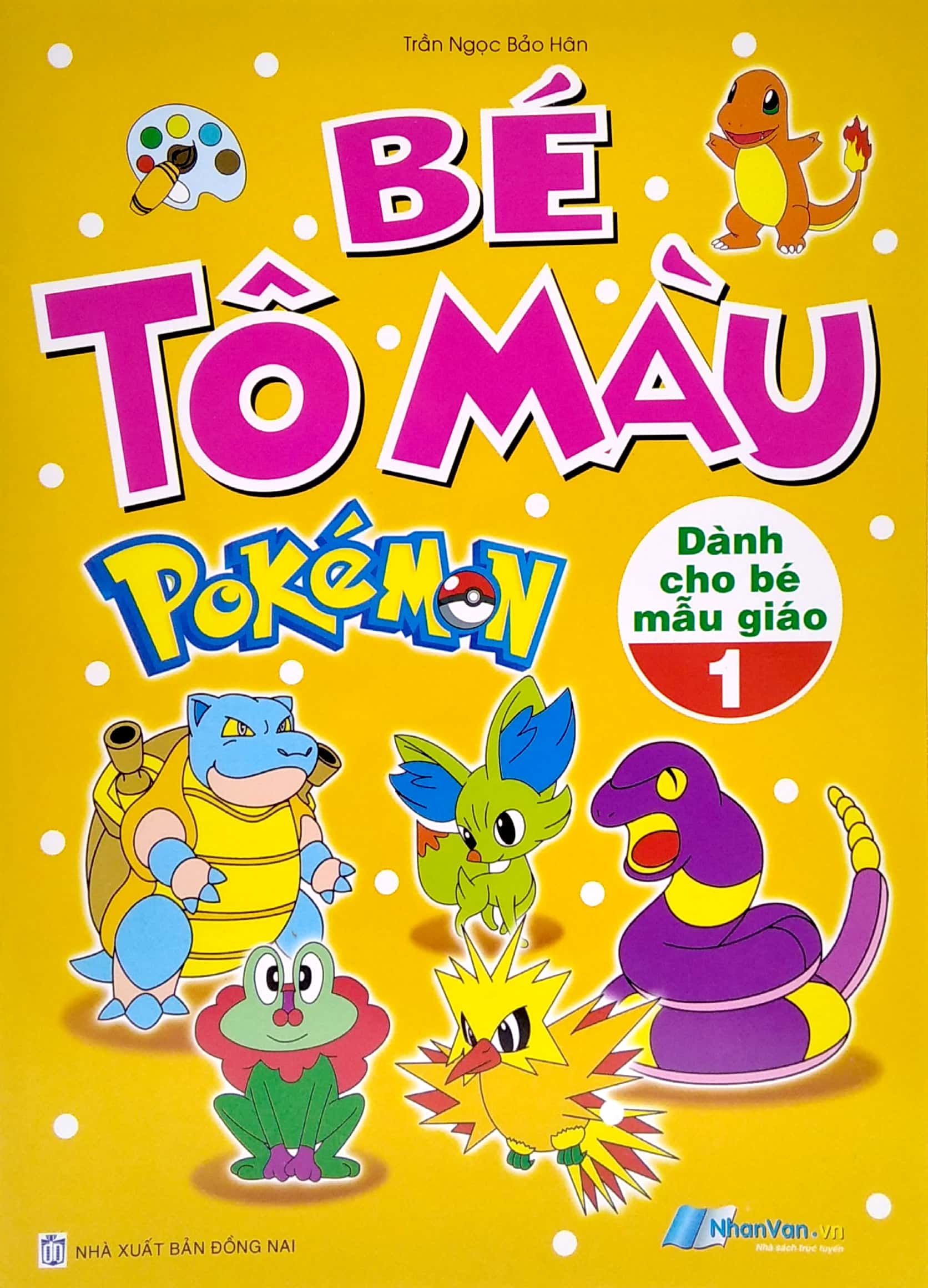 bộ bé tô màu pokemon - tập 1