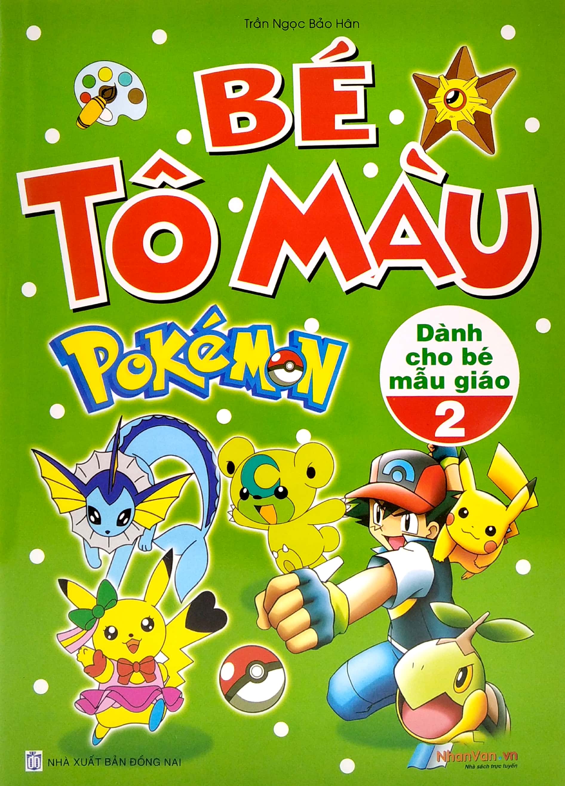 bộ bé tô màu pokemon - tập 3