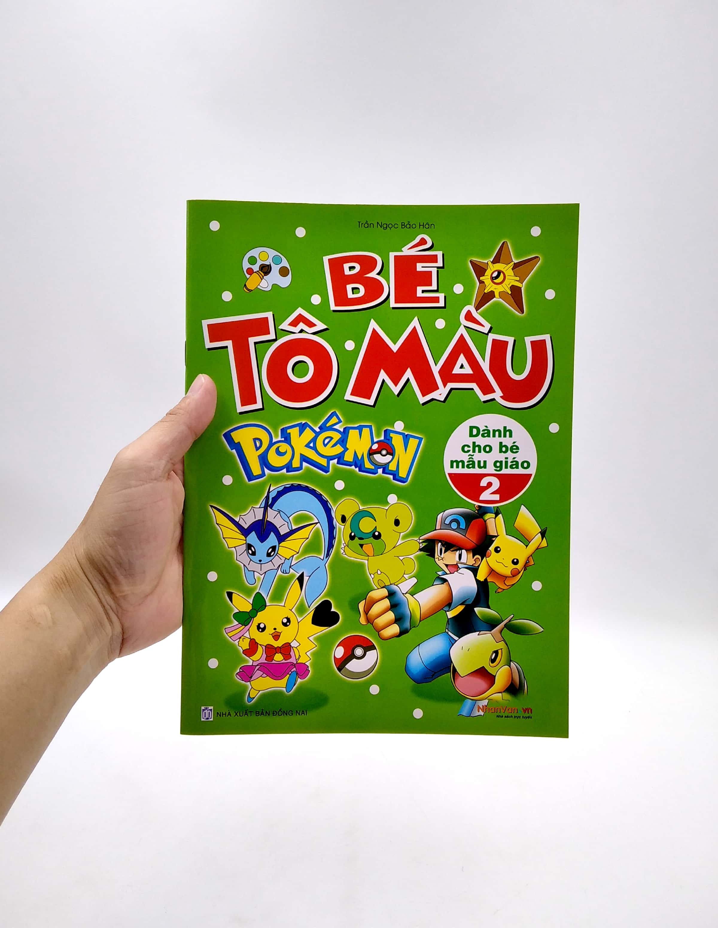 bộ bé tô màu pokemon - tập 3