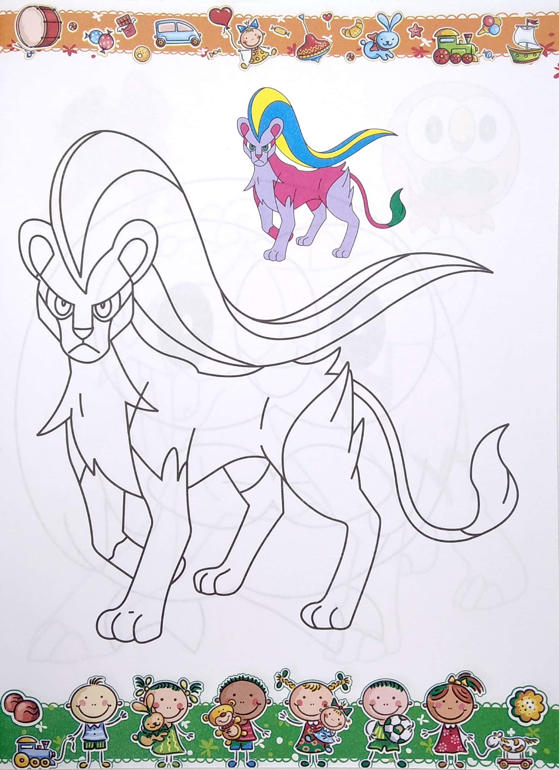 bộ bé tô màu pokemon - tập 4