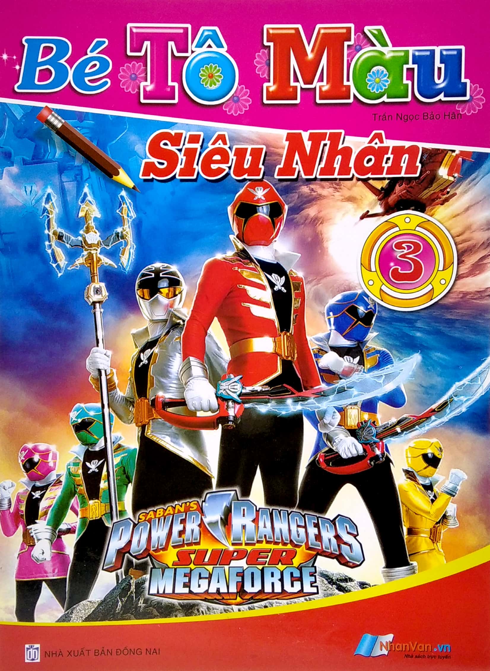 bộ bé tô màu siêu nhân - tập 3