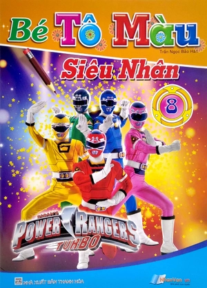 bộ bé tô màu siêu nhân - tập 8