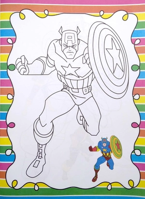 bộ bé tô màu siêu nhân - tập 8