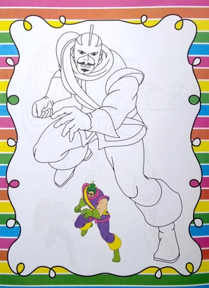 bộ bé tô màu siêu nhân - tập 8