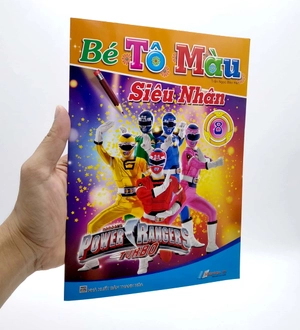bộ bé tô màu siêu nhân - tập 8